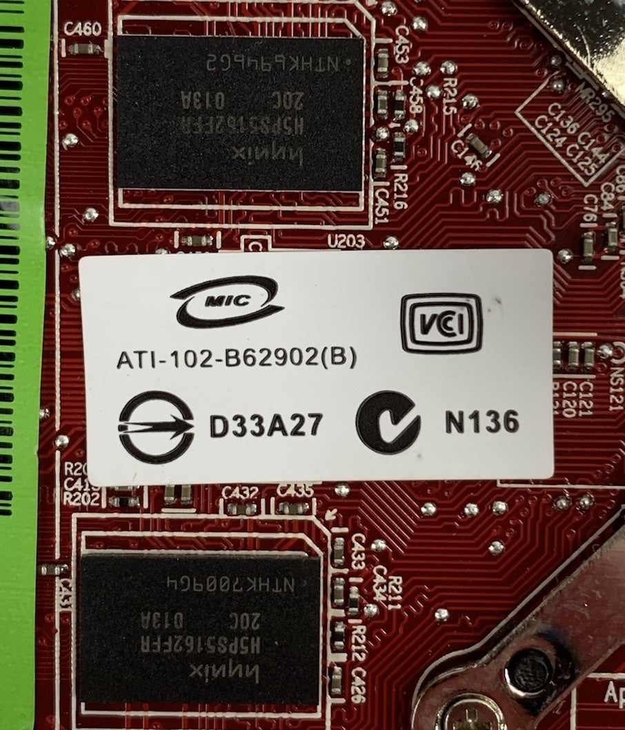 AMD B629 ATI-102-B62902 Video Graphics Card Red (Lot of 2)