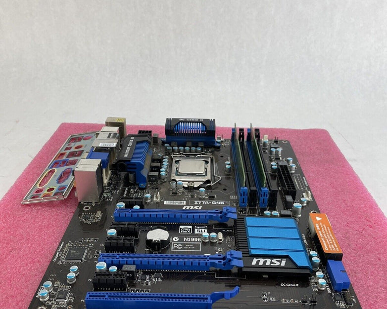 MSI MS-7752 Motherboard Intel Core i5-3470 3.2GHz 8GB RAM w/Shield