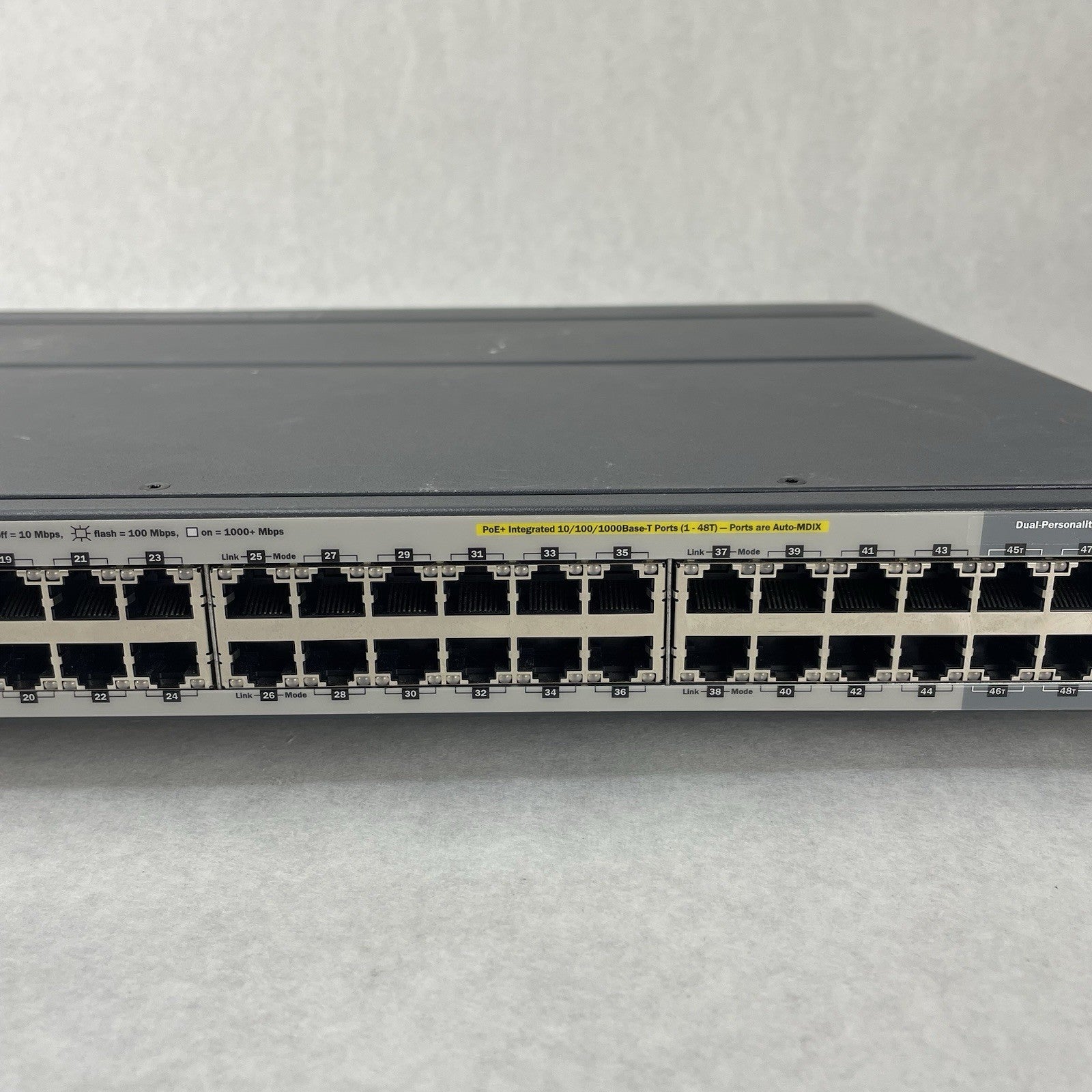 HP 2920-48G PoE+ J9729A 48-Port Gigabit Ethernet Switch No PS Tested & Reset3