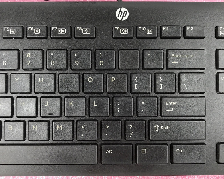 HP USB Slim KB Black Model PH0U (Lot of 2)