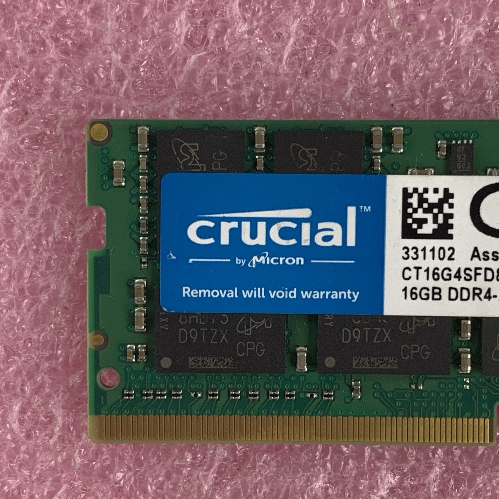 Crucial CT16G4SFD824A.C16FDD1 16 GB 1x16GB RAM DDR4 2400MHz Laptop Memory Ram2