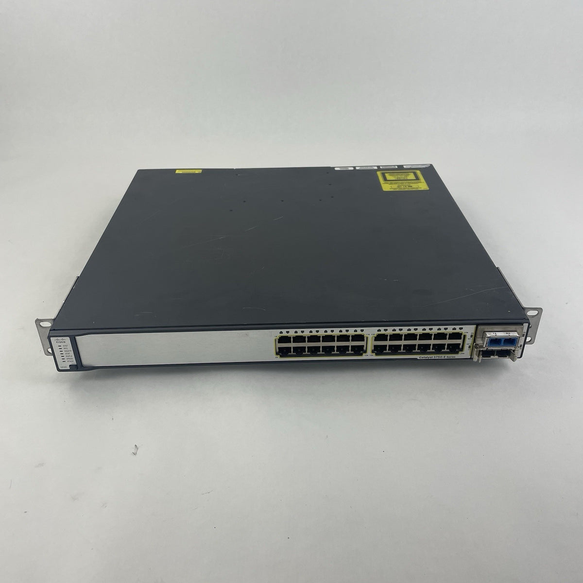 Cisco Catalyst WS-C3750E-24TD-S V02 24-Port Network Ethernet Switch - Tested1