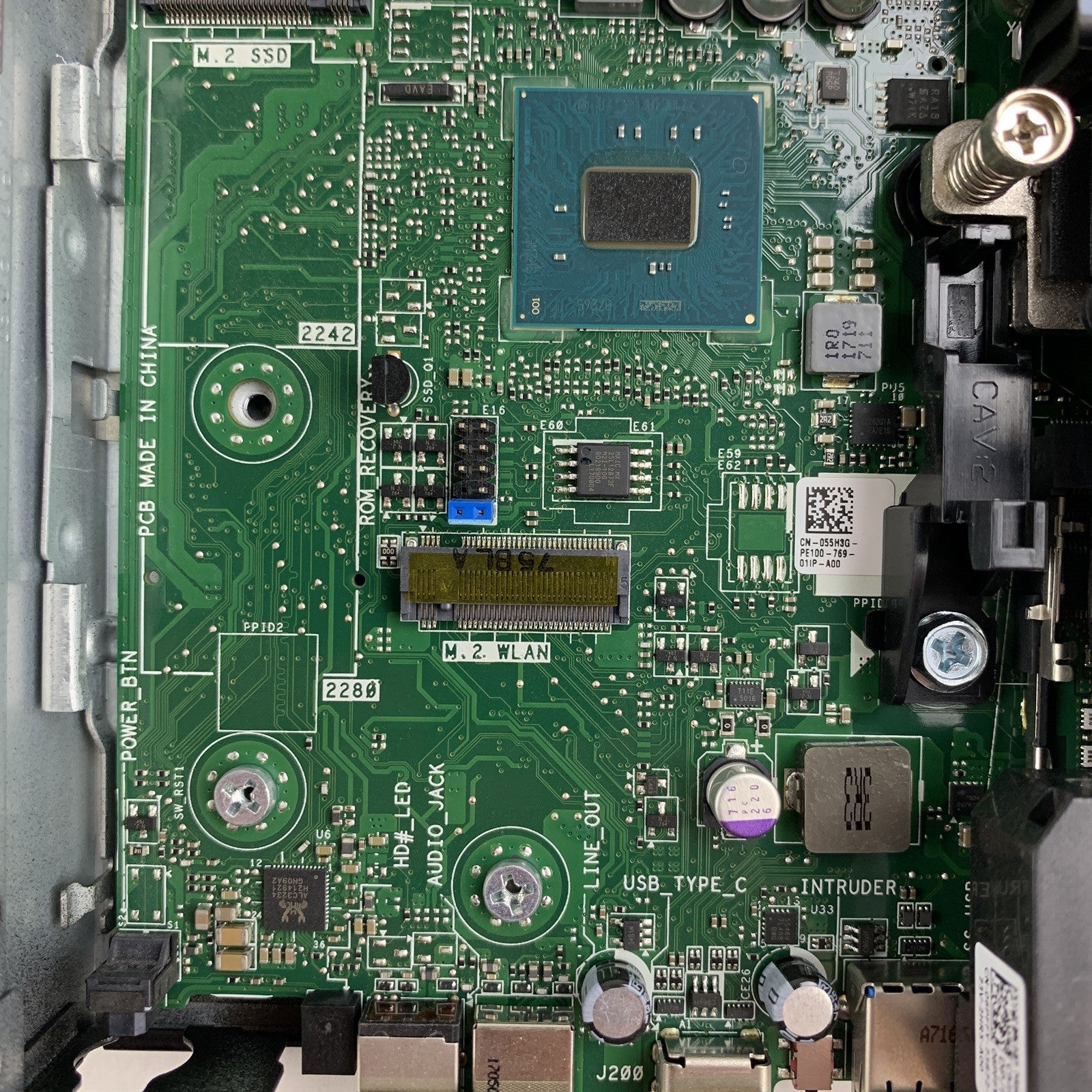 Dell Optiplex 7050 Micro Intel i5-6500T 2.50 GHz 8 GB RAM No AC No HDD No OS