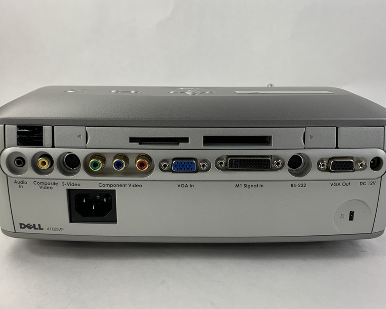 Dell 4100MP Projector with Original Case, Cords, and Remote   Needs New Lamp