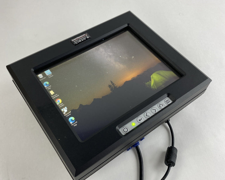 Cyber Research CRBF 08SC-TCU CYRAQ 8 High Resolution 8" LCD Touch Monitor - READ