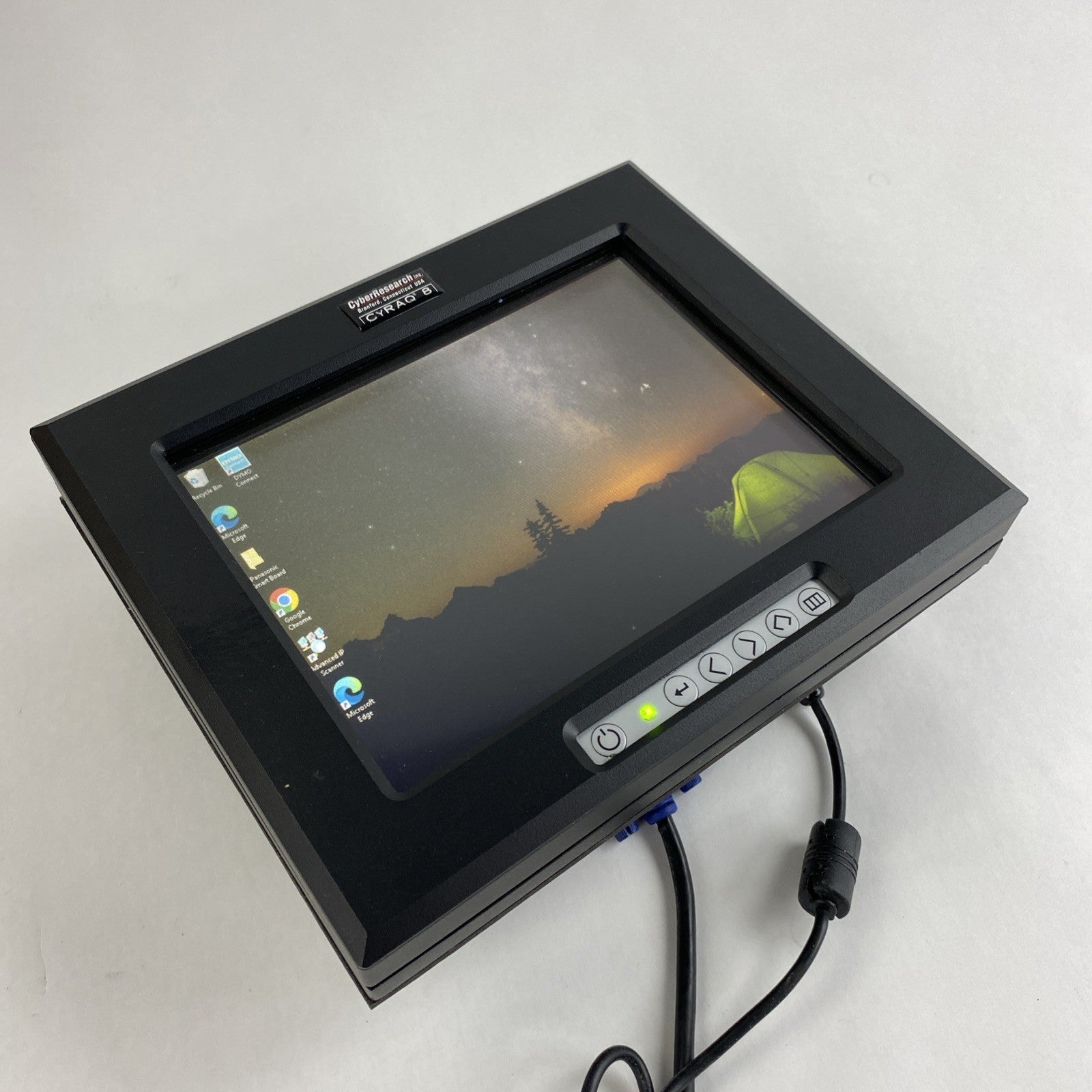 Cyber Research CRBF 08SC-TCU CYRAQ 8 High Resolution 8" LCD Touch Monitor - READ0