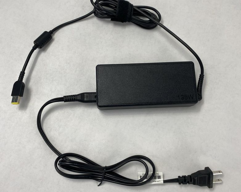 Lenovo ADL135NLC2A 135W 20V 6.75A Yellow Square Tip AC Adapter (Lot of 10)