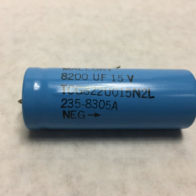 Lot of 5 Mallory TCG822U015N2L 8200UF 15V 235-8305A