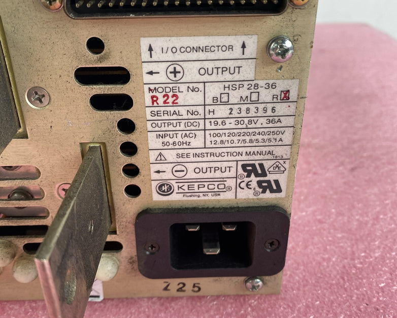 Kepco HSP 28-36R Power Supply 19.6 - 30.8V 36A Untested