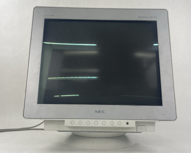 NEC FE770 MultiSync 16' CRT VGA Computer Monitor Tested