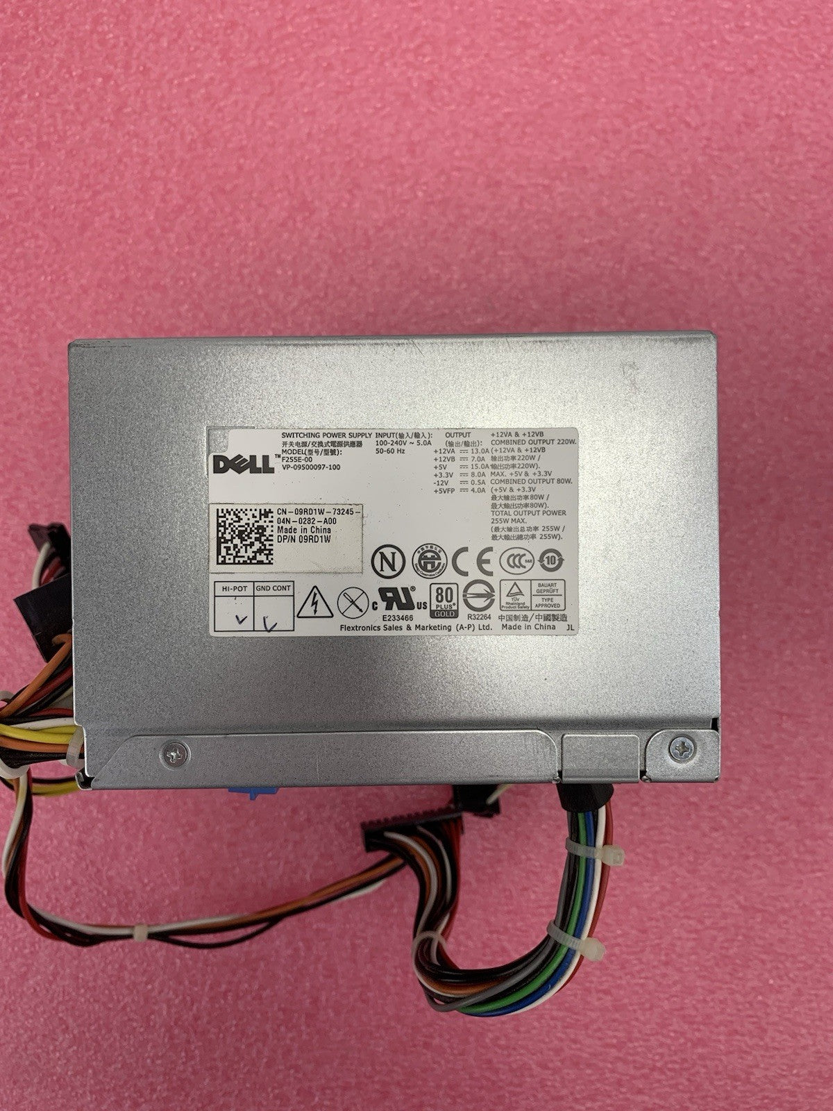 Dell F255E-00 220W Switching Power Supply