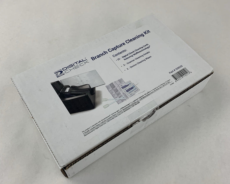 Digital Check Cleaning Kit IS0035 25x Waffletechnology Cards 5x Swabs 2x Wipes