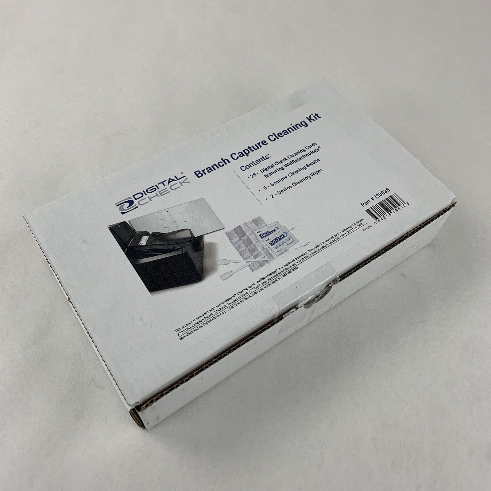 Digital Check Cleaning Kit IS0035 25x Waffletechnology Cards 5x Swabs 2x Wipes0