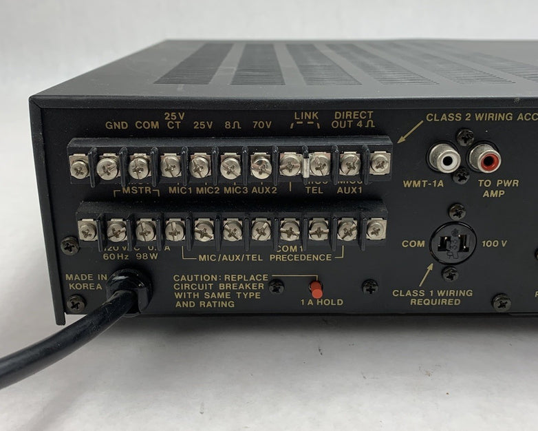 Bogen GS-35 Gold Seal Series Public Address Amplifier - Tested
