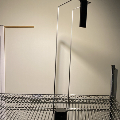 Knoll 5AD7263 Sparrow Pivoting Antenna Adjustable LED Desktop Clamp Light Lamp