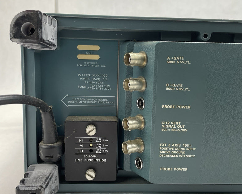 Tektronix 475 Analog Oscilloscope Power Tested