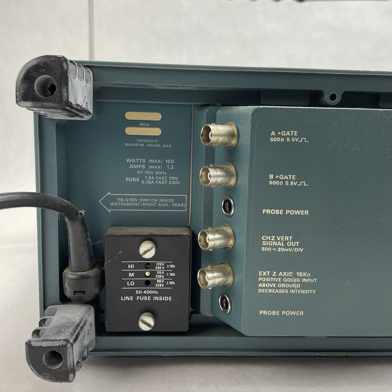 Tektronix 475 Analog Oscilloscope Power Tested7