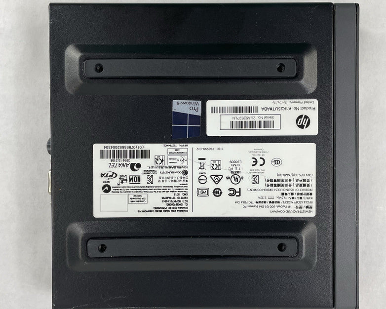 HP ProDesk 600 G1 Micro i5-4590T 2.00 GHz 8 GB RAM No SSD/OS/AC