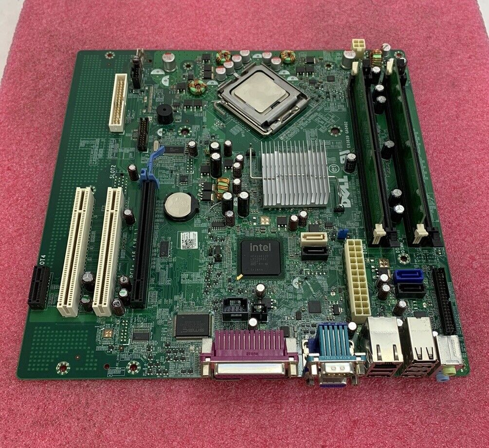 Dell OM858N Motherboard Intel Core 2 Duo E8400 3.00GHz 2GB RAM