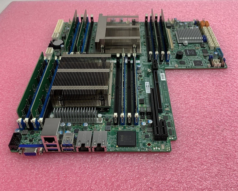 SuperMicro X10DRW-I Server Motherboard Intel Xeon E5-2630 V4 2.2GHz 32GB RAM