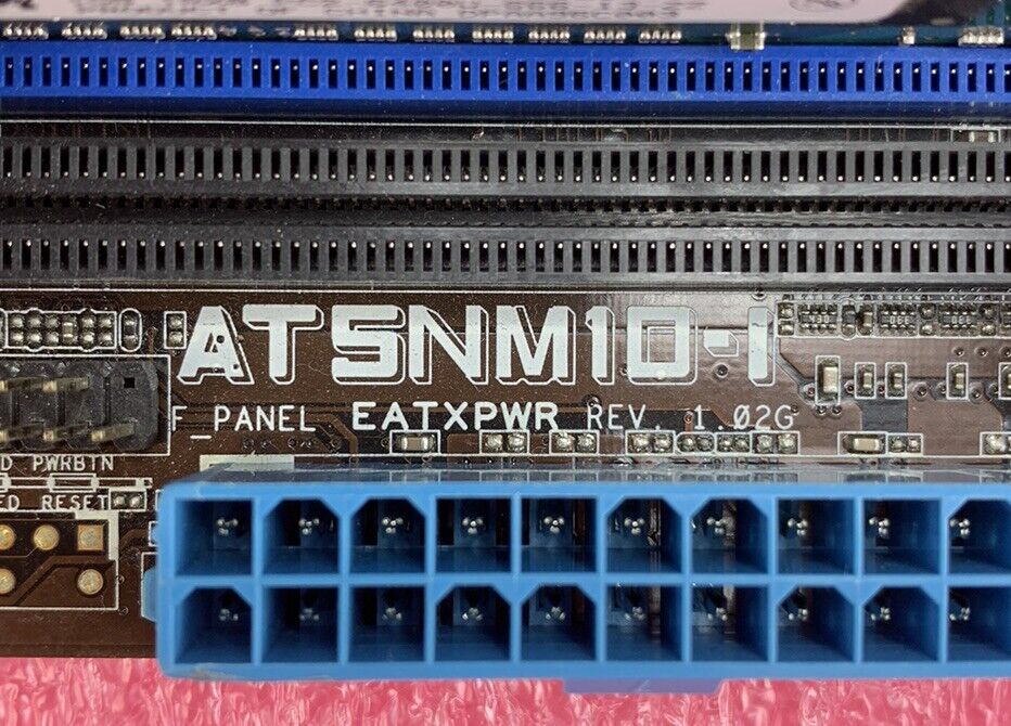 ASUS AT5NM10-I Motherboard Intel Atom D510 1.66GHz 1GB RAM No Shield