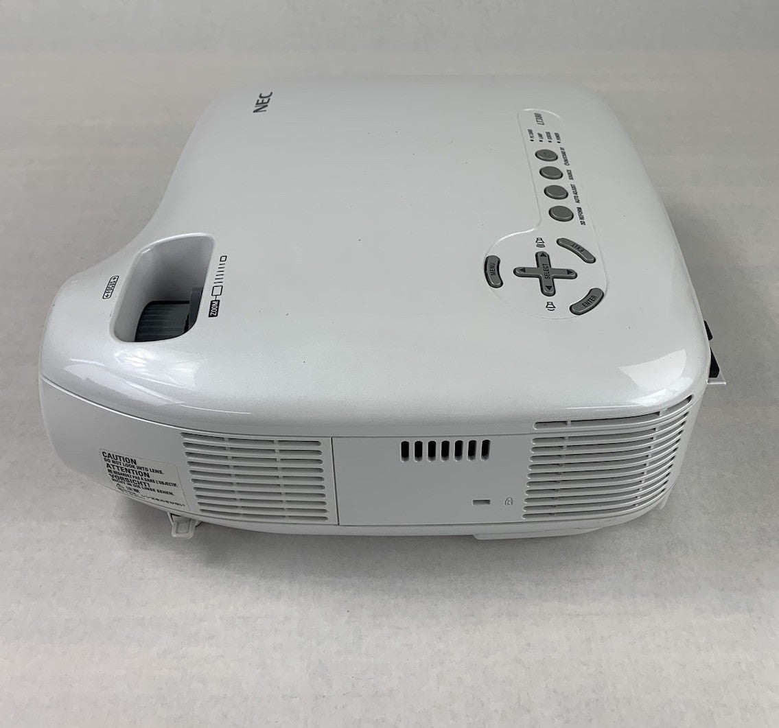 NEC LT380 LCD Projector - Parts or Repair Needs New Lamp