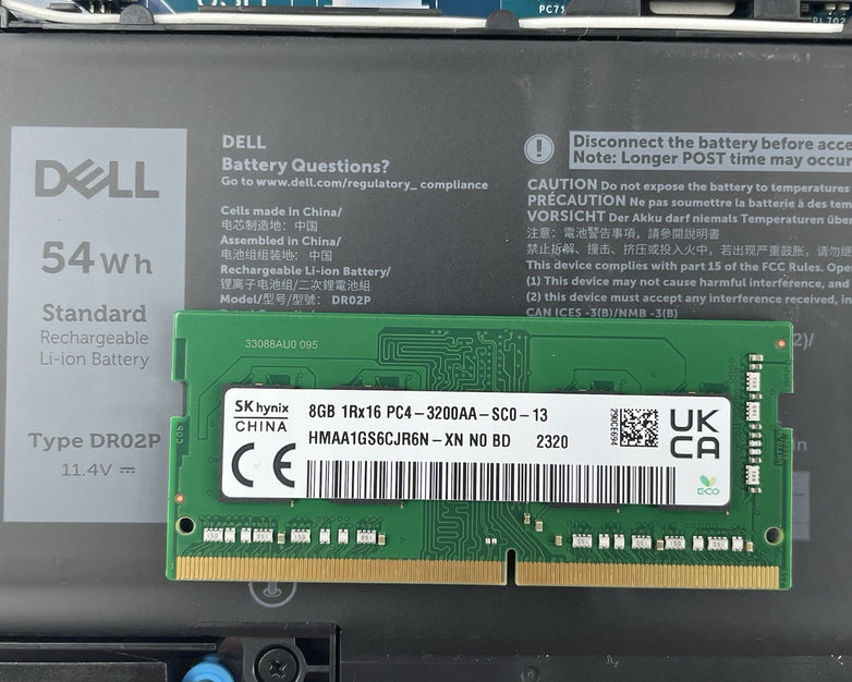 Dell Latitude 5440 14" i5-1345U 4.35 GHz 8 GB RAM No SSD/OS/AC