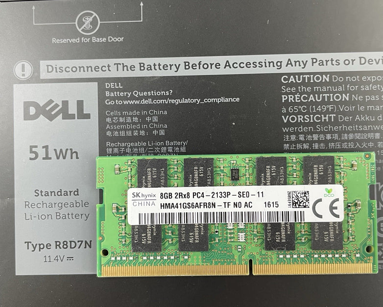 Dell Latitude 5500 15.6" i5-8365U 1.60 GHz 8 GB RAM No SSD/OS/AC - READ