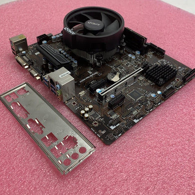 MSI MS-7B38 Ver: 1.1 Motherboard Ryzen 3 2200G 3.5GHz 8GB RAM w/ Shield