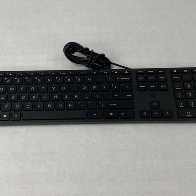 Lot of 2 HP 320K TPA-D002K Wired Desktop USB Keyboard Tested