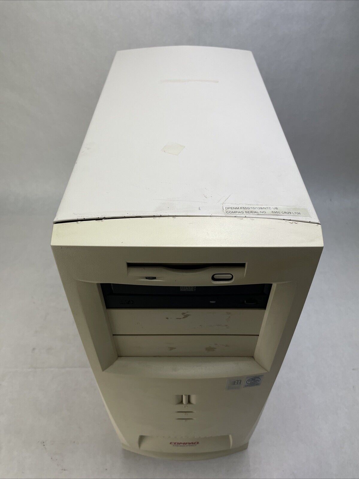 Compaq DeskPro P550 MT Intel Pentium III 550MHz 384MB RAM No HDD No OS
