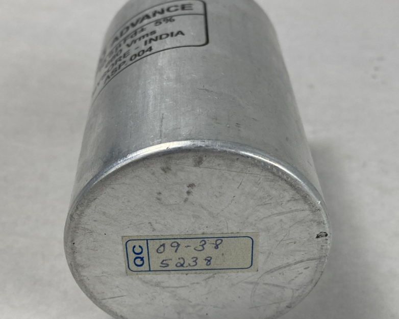 Advance Capacitor ASP-004 10.5u Fd +- 5% 600 Vrms