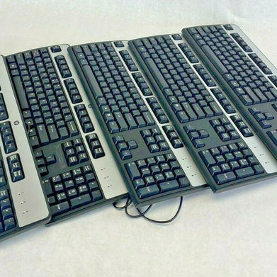 HP 434821-002 Model SK-2885 clicky keys keyboard to USB Lot of 5