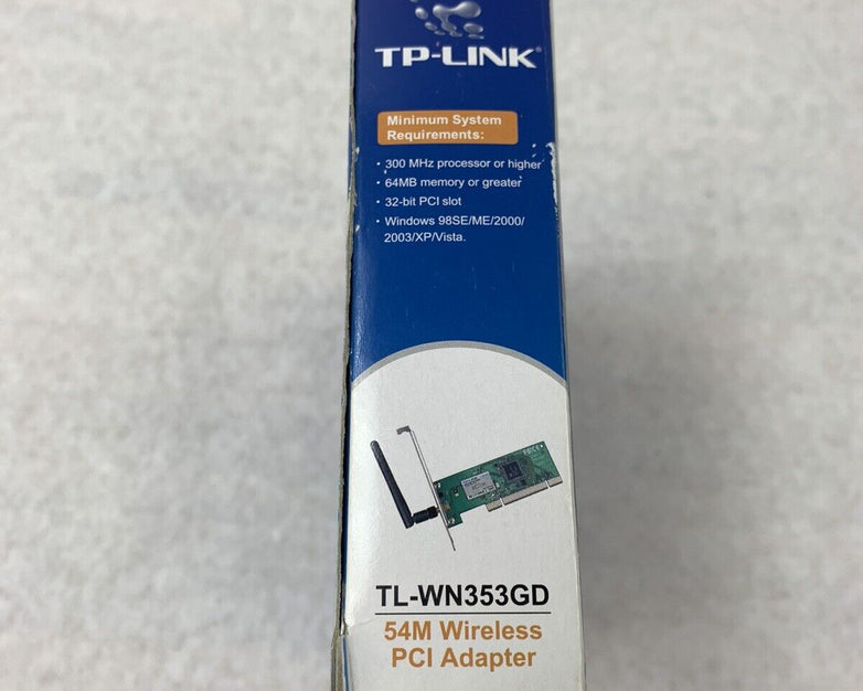 TP-Link 54M Wireless PCI Adapter TL-WN3533GD