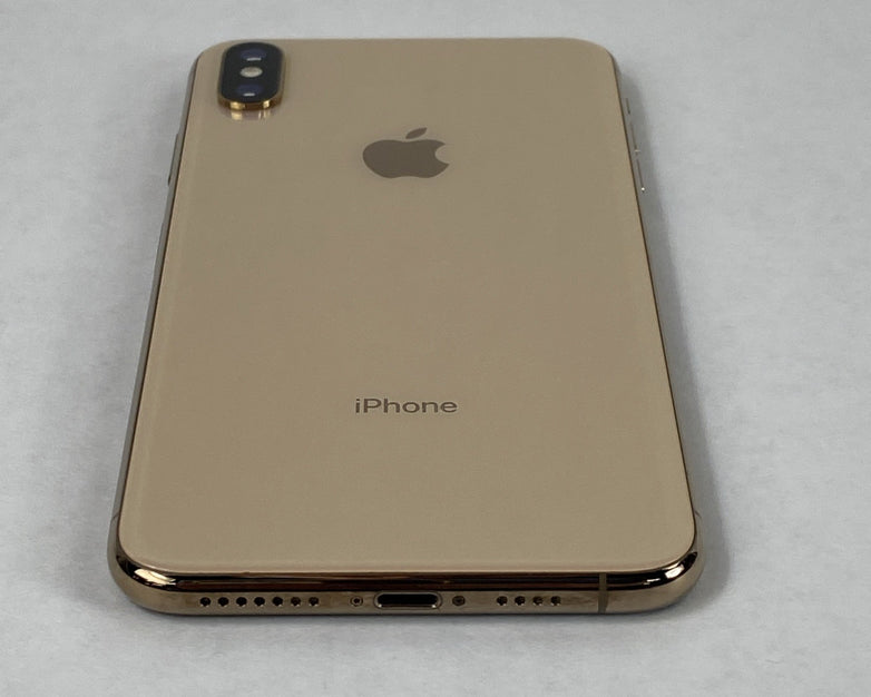 Apple iPhone XS Max A1921 256GB Unlocked 6.5" Gold IOS 18.7.8 - Service Battery