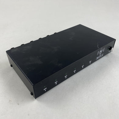 BIS MX 2-4 6 Input Audio Mixer No AC Adapter Untested