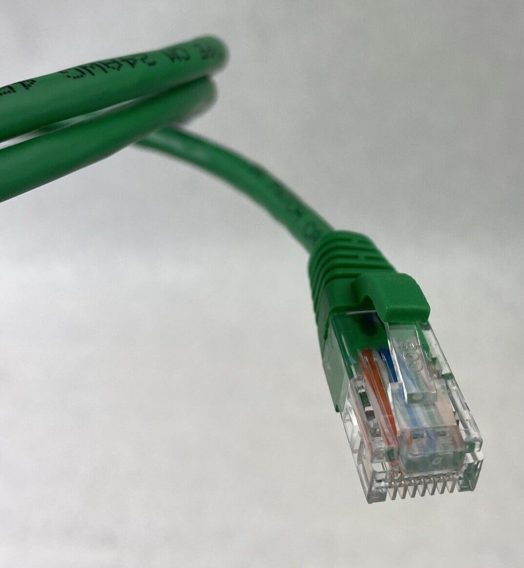 Lot( 10 ) 3ft Green Cat5e C2G 15179 Snagless Unshielded UTP Ethernet Patch Cable