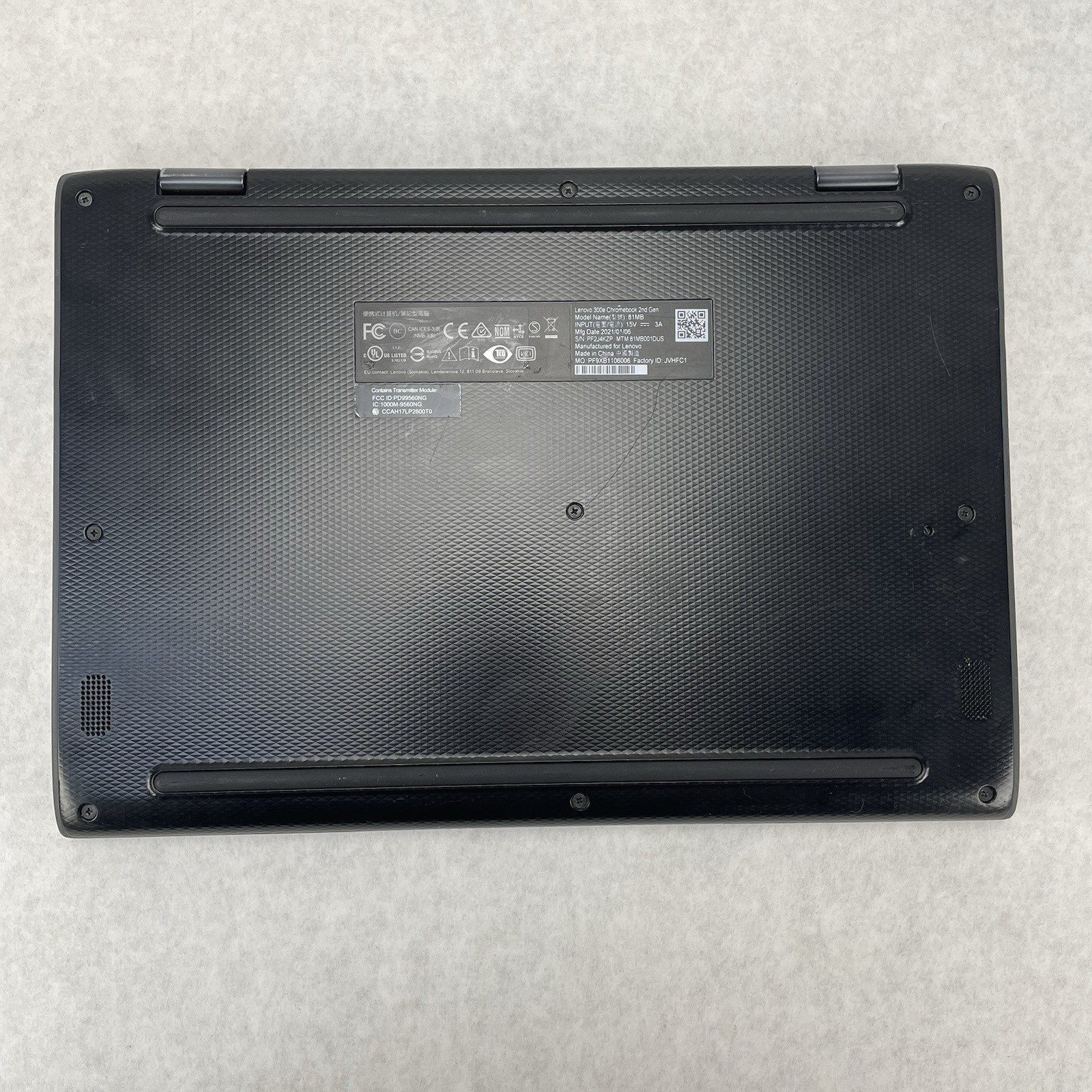 Lenovo 300e ChromeBook 2nd Gen 81MB 11.6" Celeron N4020 1.10 GHz 4 GB RAM 16 GB12