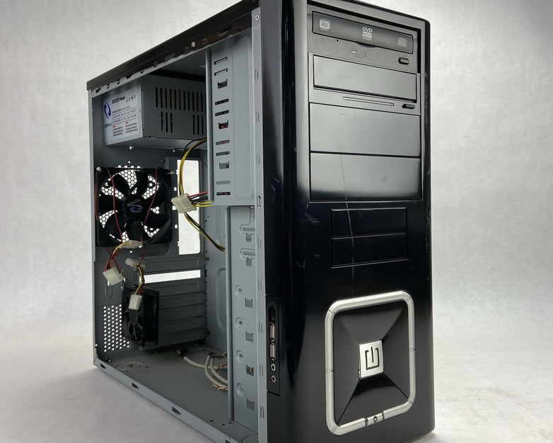 RaidMax 02 ATX-302BP Mid Tower Computer Case RaidMax RX-420KS 420W PSU