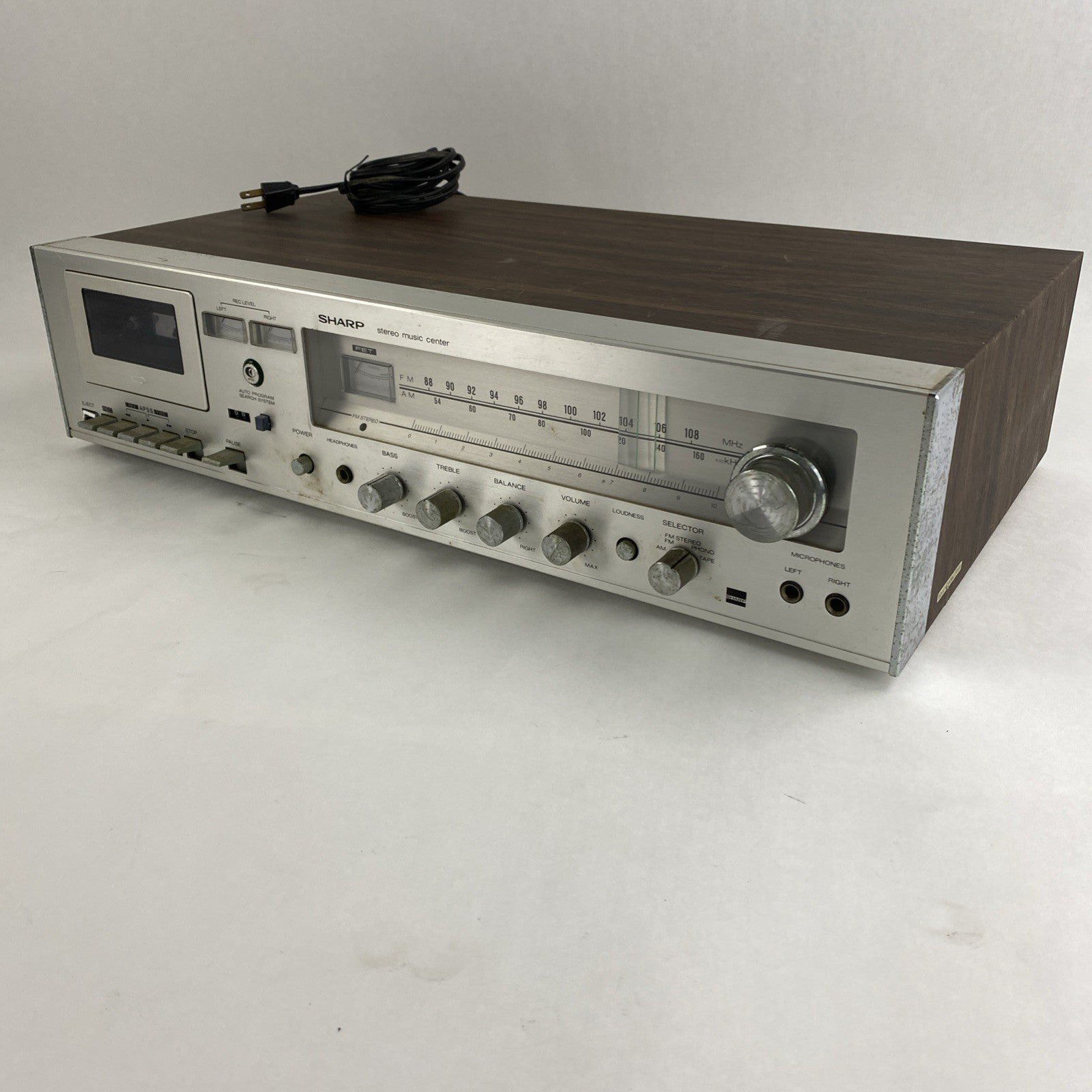 Sharp SC-2I0 Stereo Music Center Receiver Parts or Repair0