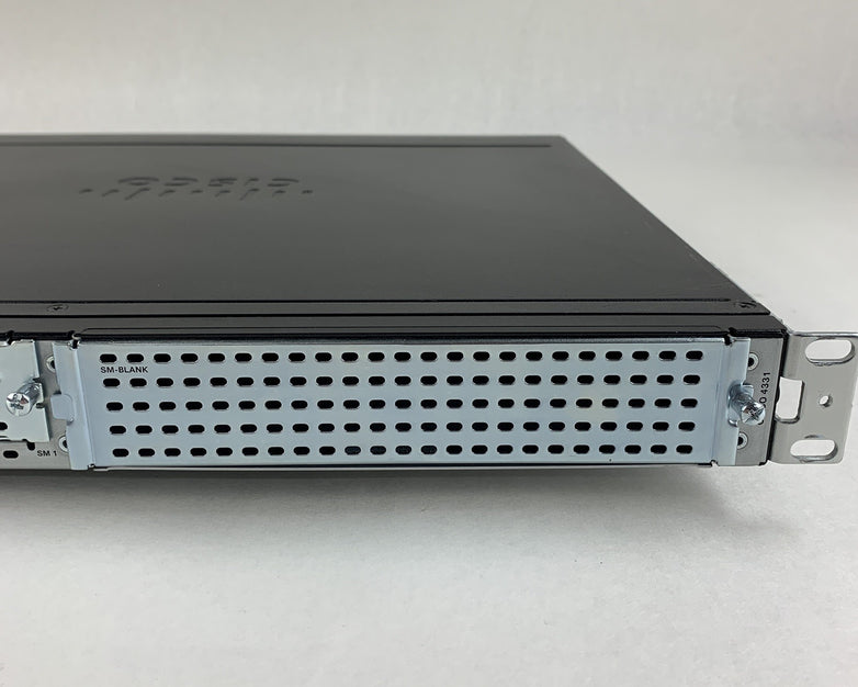 Cisco ISR4331/K9 Router Tested Reset W/ IPBase SecurityK9 License Rack Ears