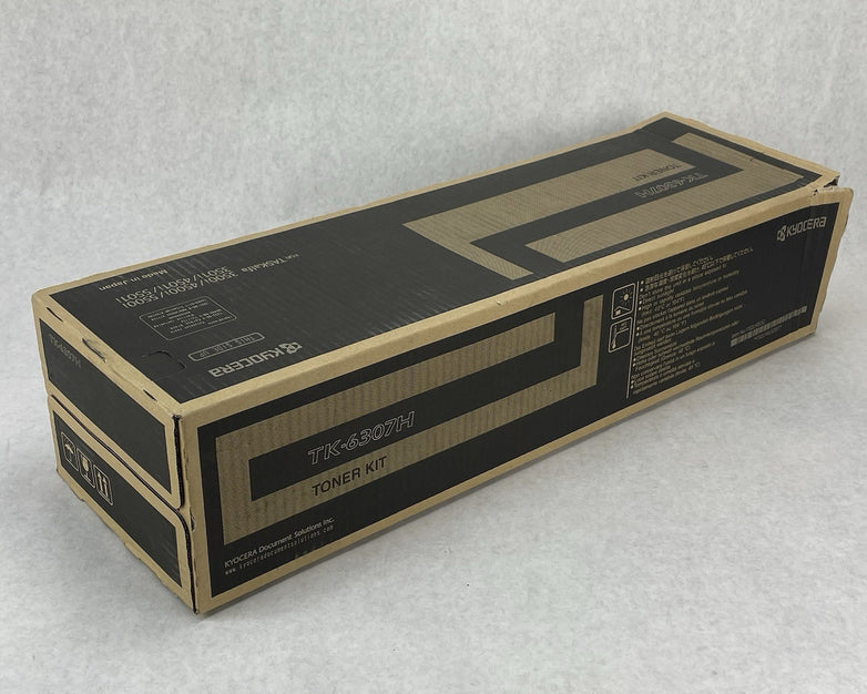 Kyocera TK-6307K Black Toner Cartridge 35K Pages, OEM-Open/Worn Box