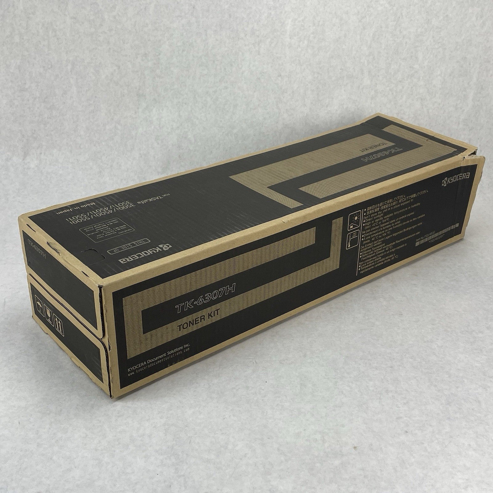 Kyocera TK-6307K Black Toner Cartridge 35K Pages, OEM-Open/Worn Box0