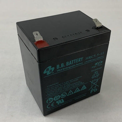 B.B. Battery HRC5.5-12 VRLA Rechargeable Battery