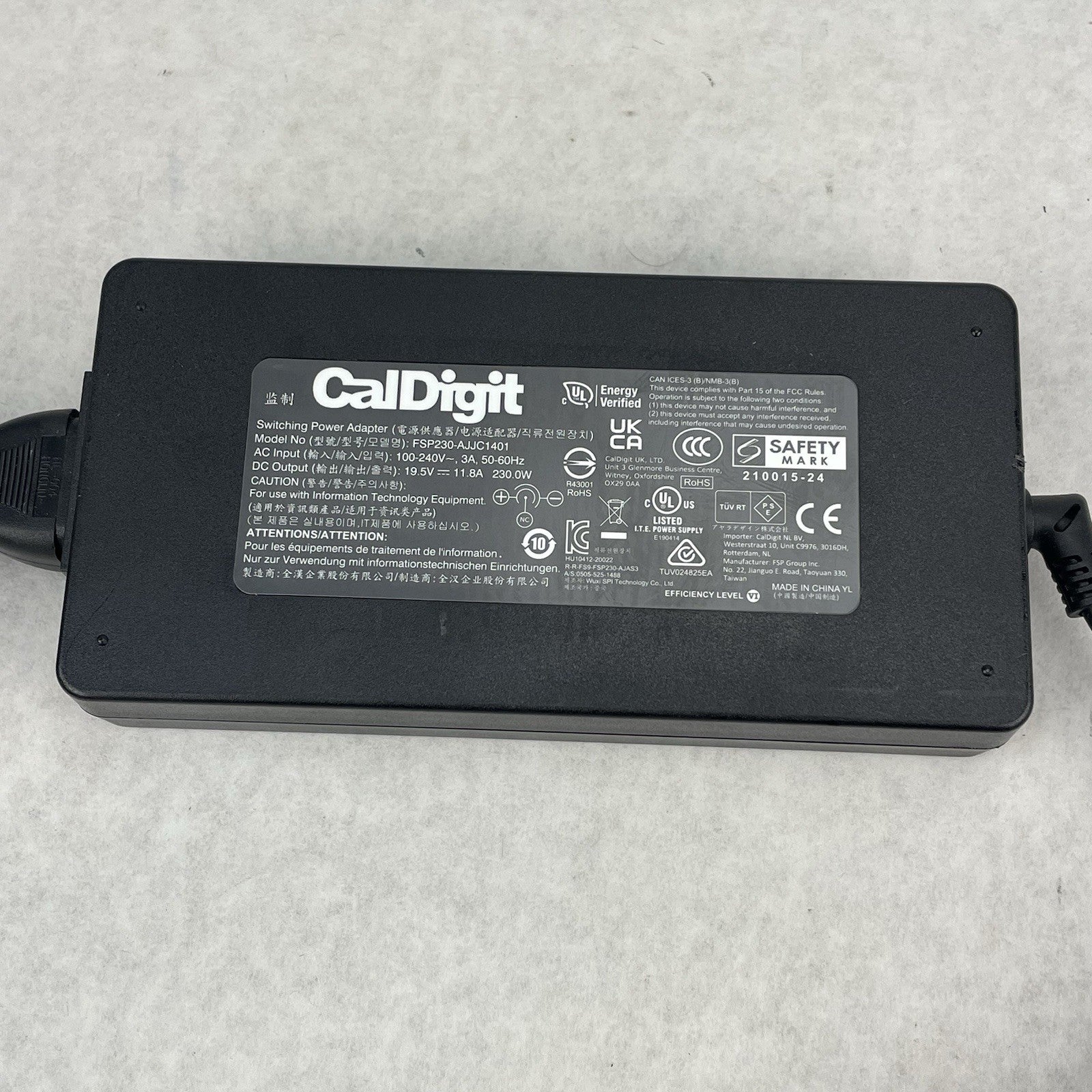OEM Caldigit FSP230-AJJC1401 Switching Power Adapter4