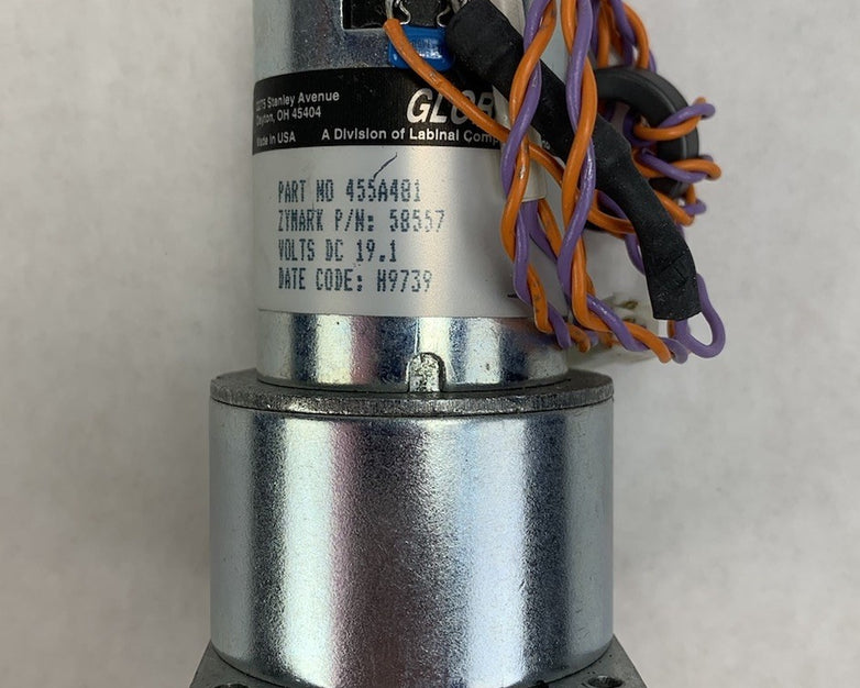 Globe Motors Zymark 455A481 58557 19.1VDC Motor