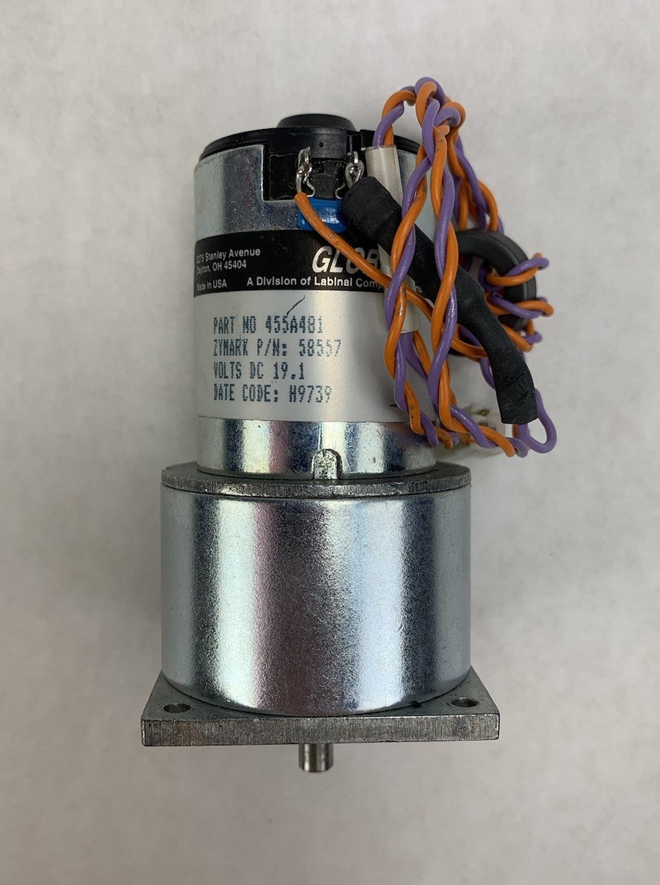 Globe Motors Zymark 455A481 58557 19.1VDC Motor