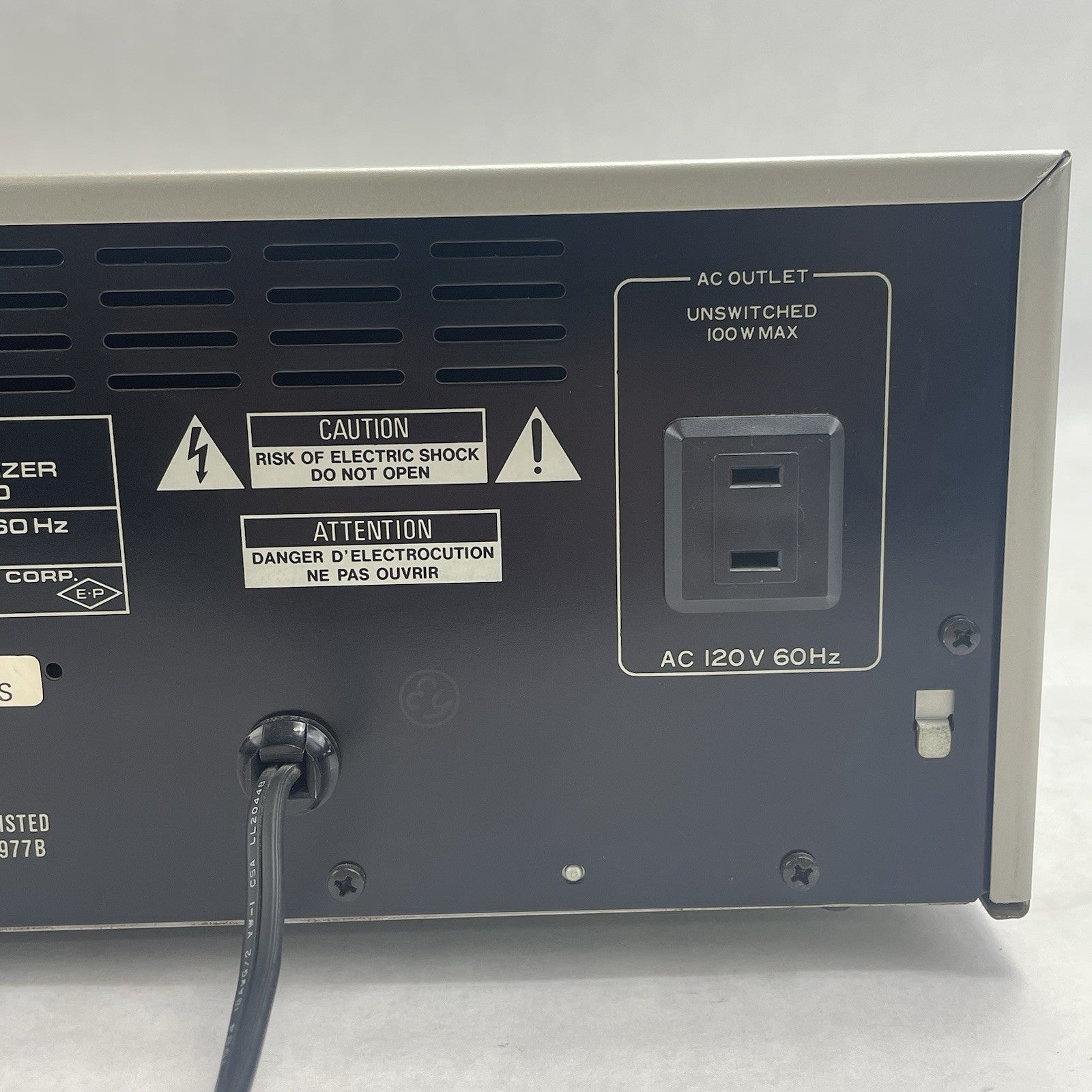 Pioneer Sg-60 Stereo Graphic Equalizer Tested12