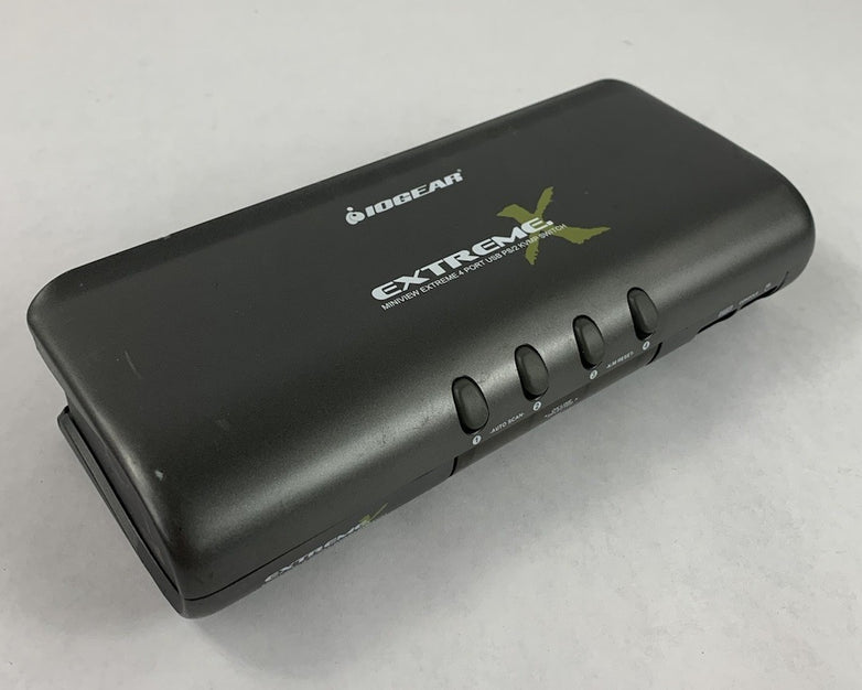 IOGear Extreme MiniView 4-Port USB PS/2 KVM Switch