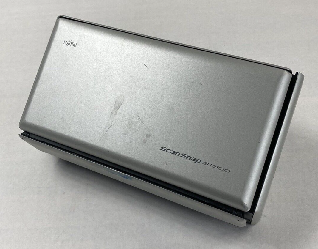 Lot of 2 Fujitsu ScanSnap S1500 Duplex Sheetfed Image Scanner Parts and Repair